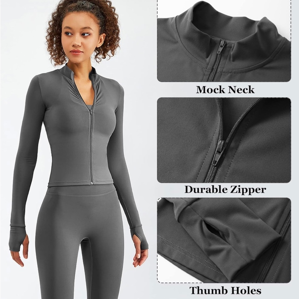 Slate Gray Compression Athleisure Set